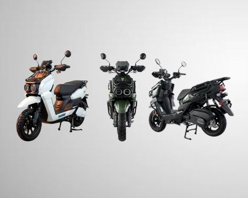 Scooter elétrica Tank G11 vista lateral